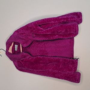 Purple Columbia Girls’ Fire Side Sherpa Jacket, XS